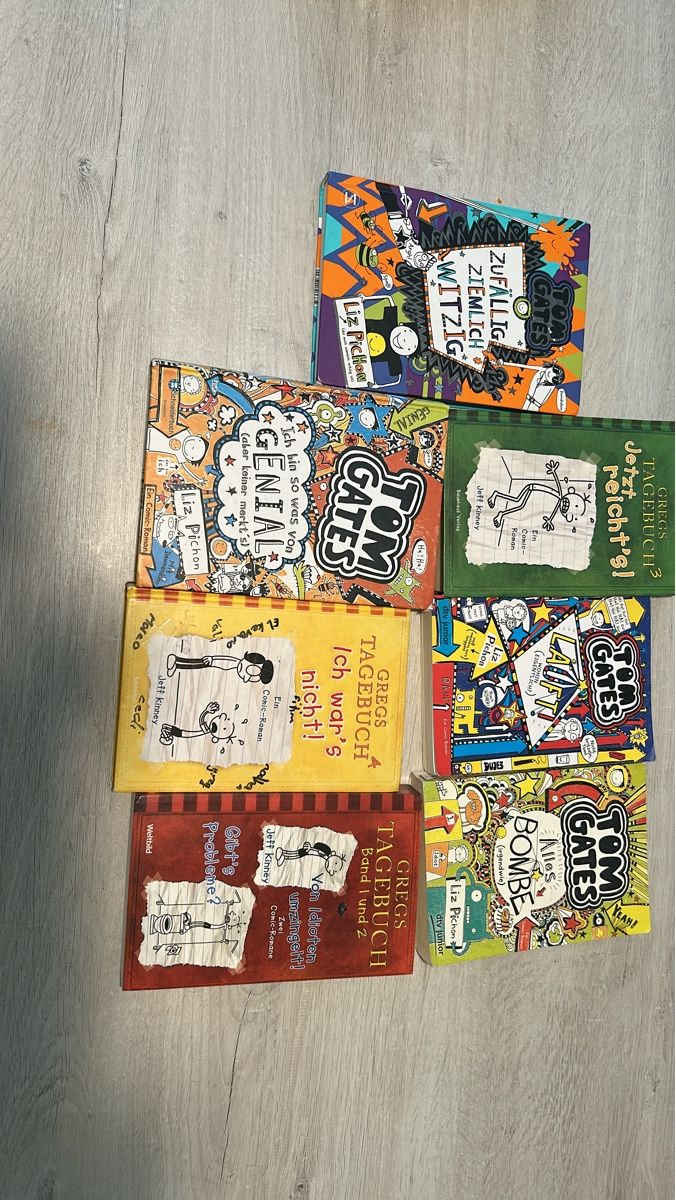 Libri:  Tom Gates & Gregs Tagebuch Collection – Usato da bülach venduto da Marinas1