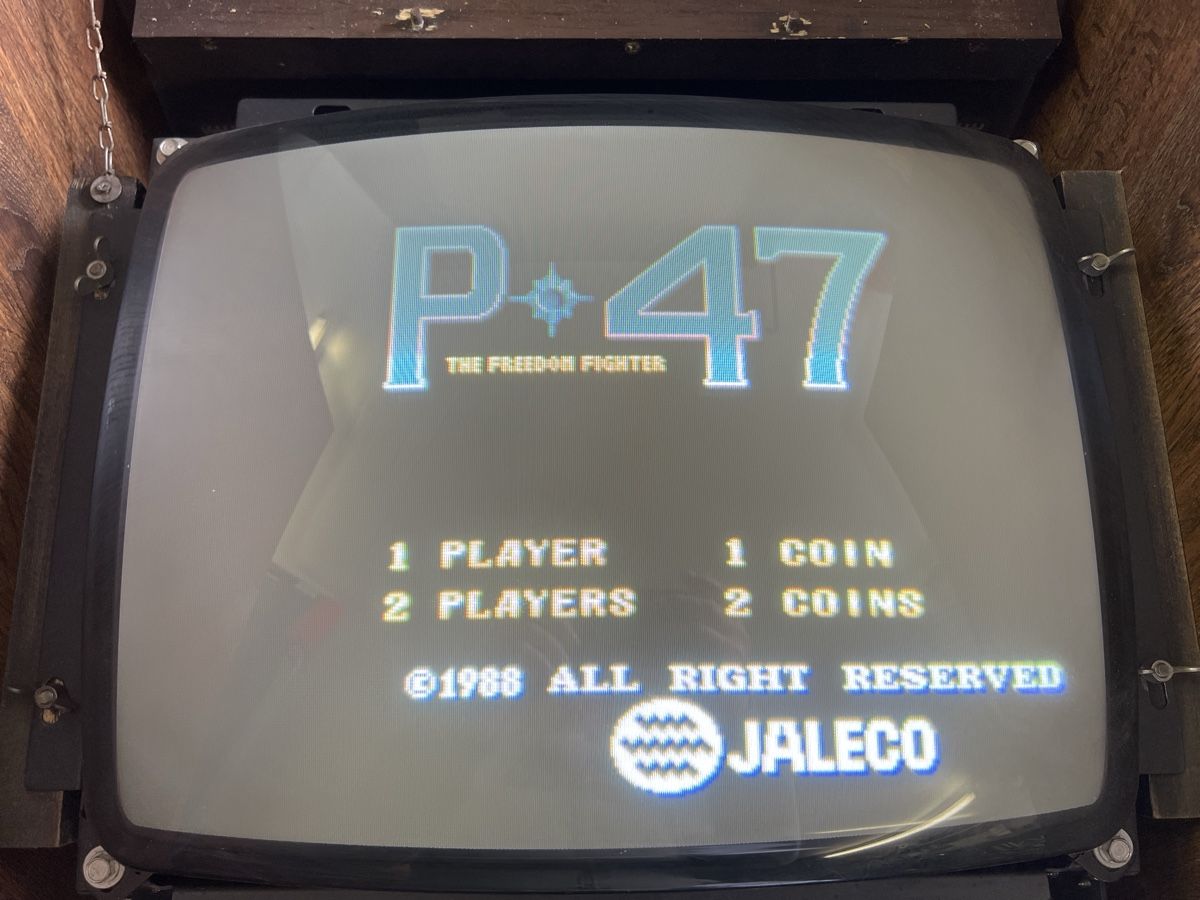 Slot Machine: P-47 arcade Platine Jamma – Usato da Nänikon venduto da Flipperbar