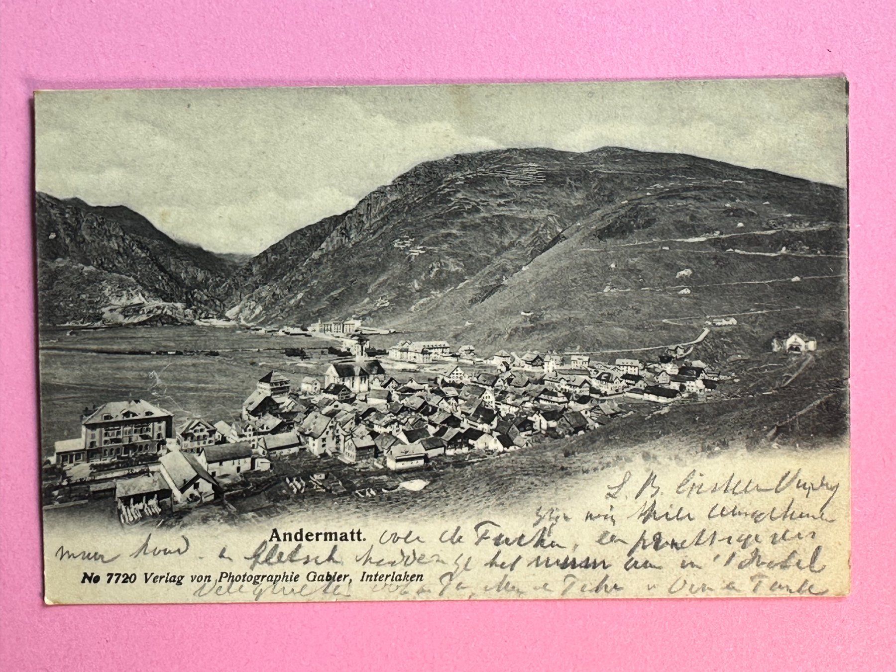 Cartoline postali: Andermatt – Usato da Steg VS venduto da danwer74