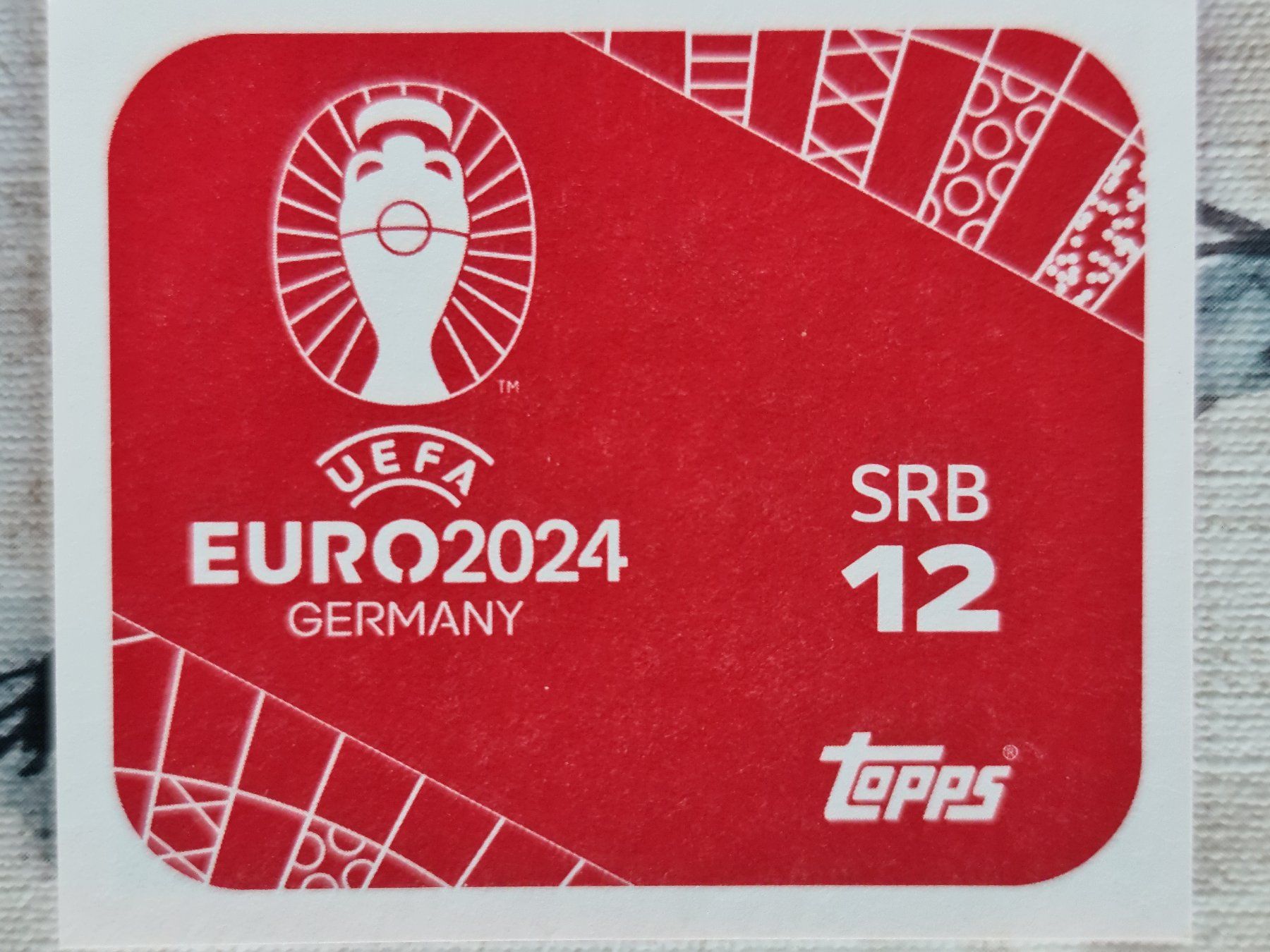 Topps Carte collezionabili: Topps EURO2024 SRB 12 – Nuovo e nell'imballaggio originale da Dintikon venduto da Prime-shop 1