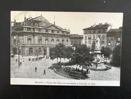 AK ca. 1908 Milano Scala  Italien  (G346)