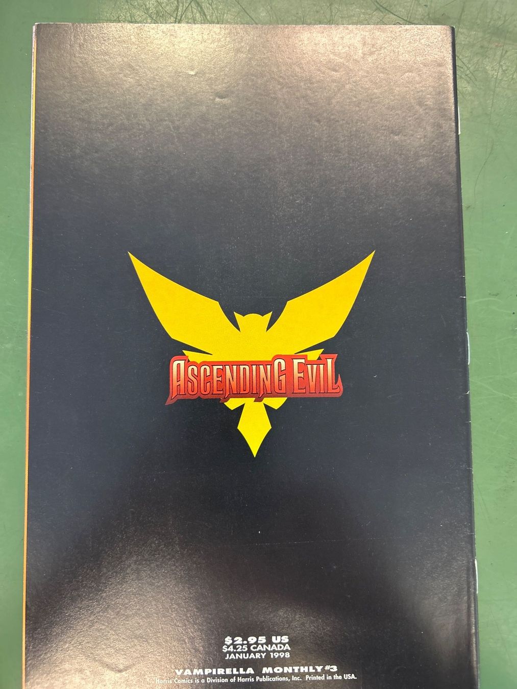 Fumetti: Vampirella Ascending Evil #3 January 1998 – Nuovo (secondo la descrizione) da Bern venduto da pacolino22 1