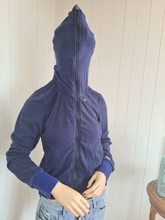 G-STAR RAW WOMAN blauer Hoodie M (S) Sweatjacke Ninja Zip