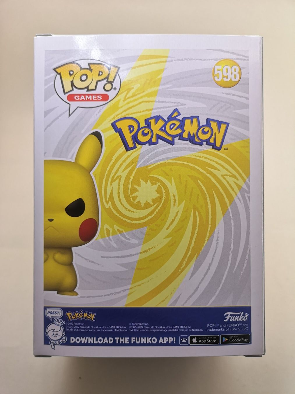 Funko Statuette: Funko Pop Pikachu #598 – Nuovo e nell'imballaggio originale da Riehen venduto da _TheCollectorShop_ 1