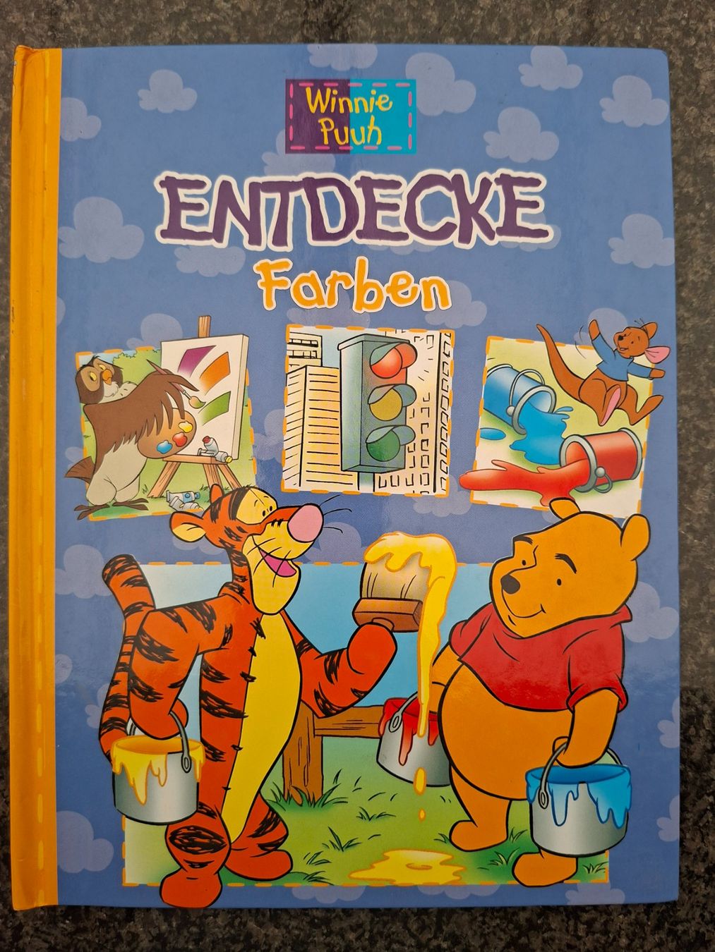 Libri: Winnie Puuh; Buch / Bilderbuch "Entdecke Farben" – Usato da Boniswil venduto da Totomat-Lady2