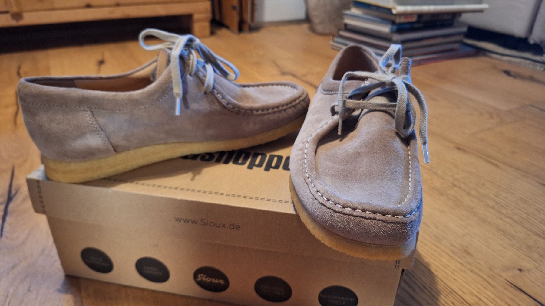 Scarpe da uomo: Sioux Grasshopper Til Schweiger Halbschuhe Grösse 8, Leder – Nuovo e nell'imballaggio originale da Neftenbach venduto da Anor83 3