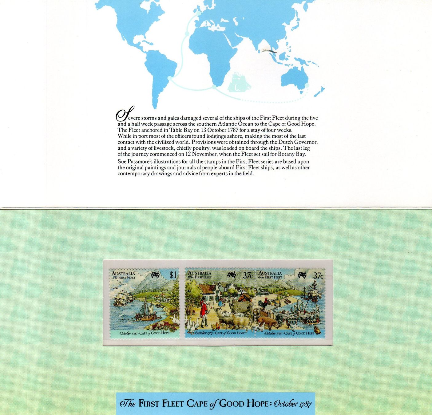 Tutti i francobolli: AUSTRALIA 200 JAHRE KOLONISATION FOLDER **POSTFRISCH** -BR68 – Nuovo (secondo la descrizione) da Losone venduto da EM2019 1
