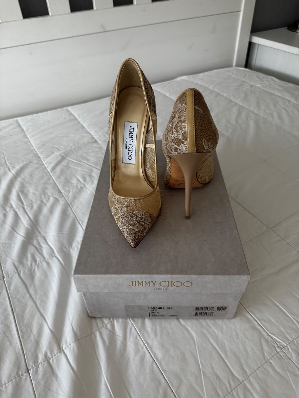 Jimmy Choo Scarpe da uomo: Jimmy Choo Anouk Lace Pump | Size 35,5 – Usato da Binningen venduto da manap 1