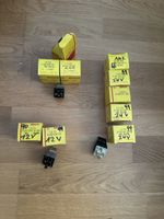 Bosch Relais Sortiment 12V und 24V diverse Modelle NOS
