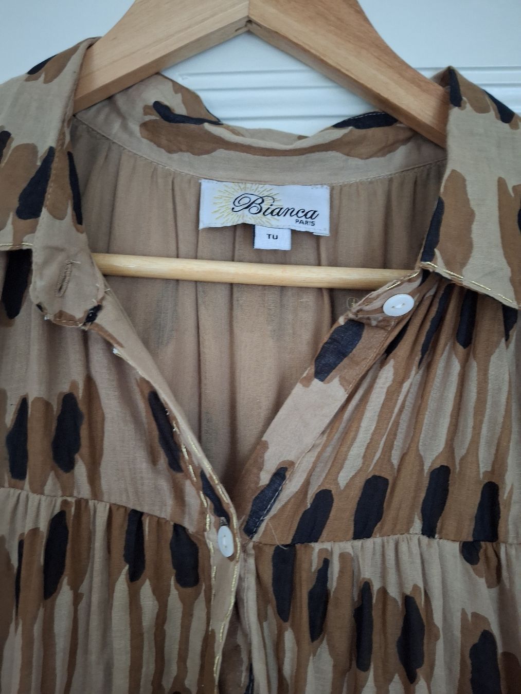 Vestiti: Robe Bianca dans les bruns TU 100%viscose  – Nuovo (secondo la descrizione) da Lausanne venduto da Cognitia 1