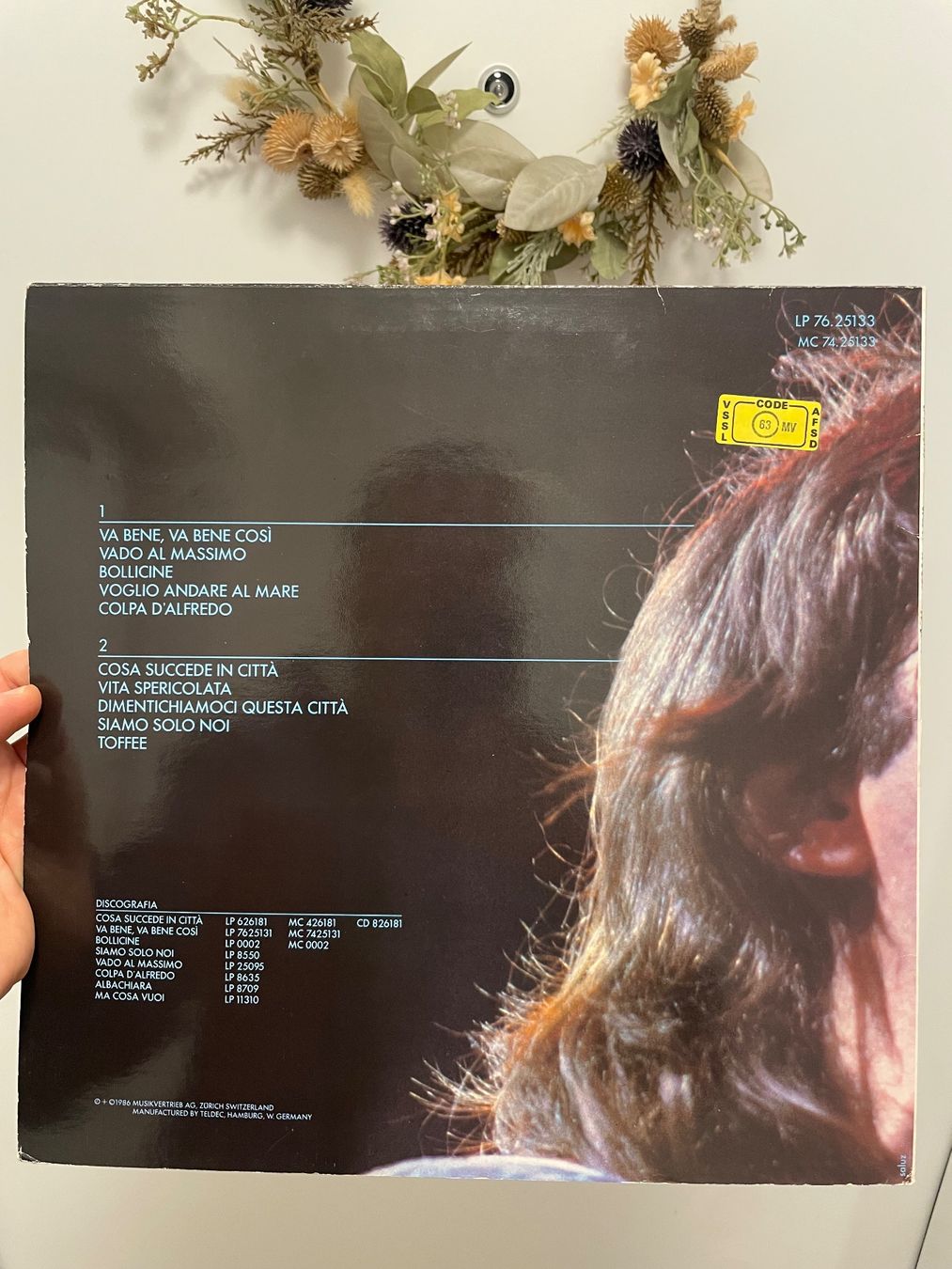 Dischi in vinile: Vasco Rossi LP - Va bene – Usato da Winterthur venduto da Tumko-Vinyl 1