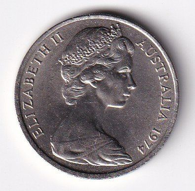 Tutti le monete: Australien 20 cents 1974 vorz – Usato da Neuchâtel venduto da karlpierrino 1