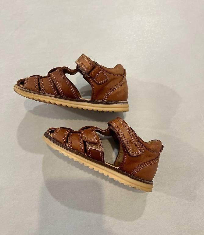 Schuhe für Jungen: Wheat Sandalen Leder  Grösse 23 – Gebraucht aus Zug von BT6300 4