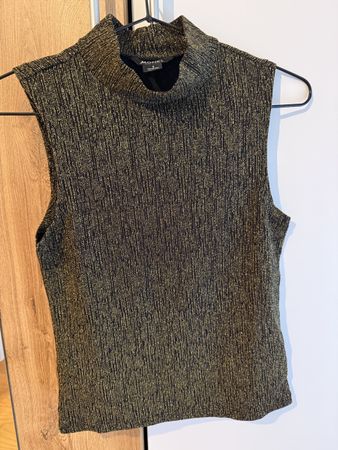Top Gr. S – Schwarz/Gold Glitzer