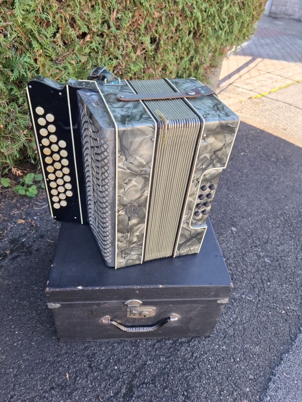 Strumenti musicali: accordéon diatonique 8 basses  – Usato da Pont-de-la-Morge venduto da Mirabelle0 1
