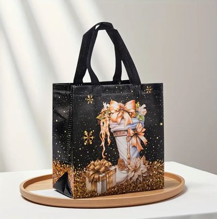 Weihnachtsgeschenktasche - Stiefel-Geschenk