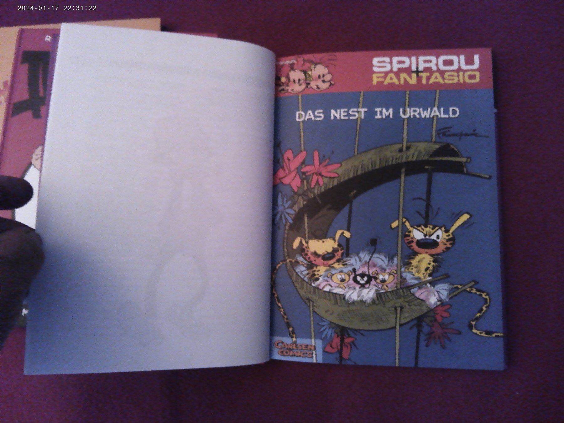 Fumetti: 5 x COMIC: Asterix,Lucky Luke, Spirou+FANTASIO TIM+STRUPPI – Nuovo (secondo la descrizione) da Volketswil venduto da nemo2000 5