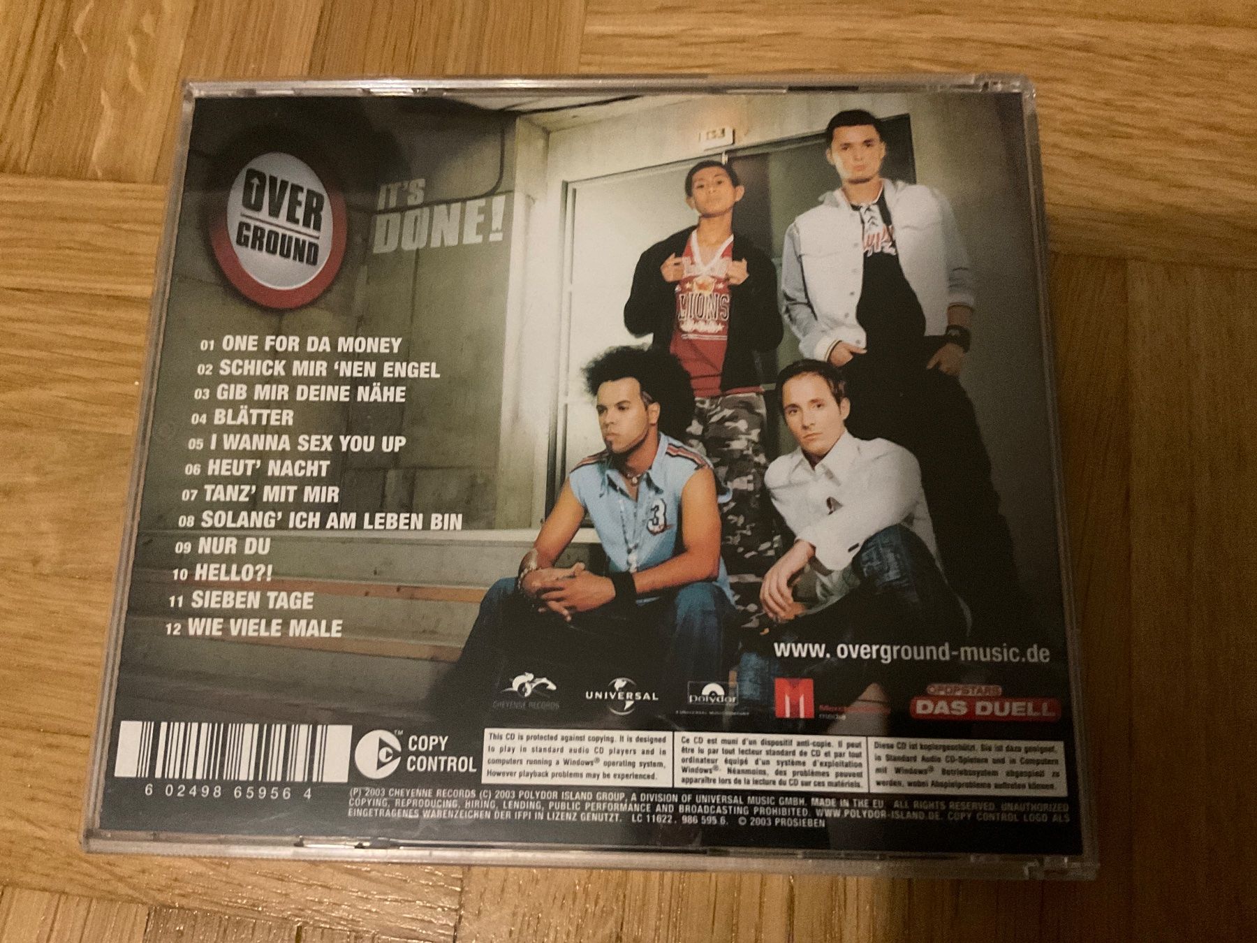 CD: Overground - It´s Done! – Usato da Dübendorf venduto da lus_d2rx 1
