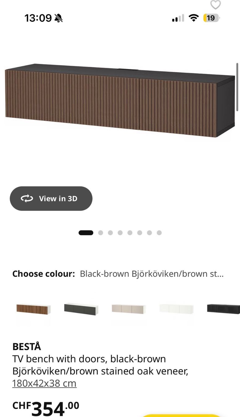 Ikea Mobili TV: IKEA Besta Kommode braun, wie neu – Nuovo (secondo la descrizione) da Aarau venduto da Nancy69 2