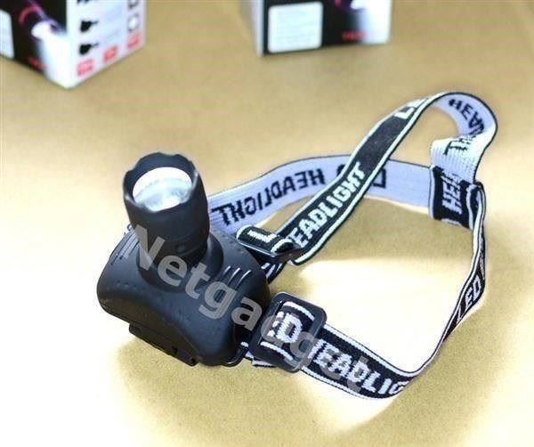 Lampen: Mini 3W CREE LED Stirnlampe - 225lm – Neu und originalverpackt aus Yverdon-les-Bains von Netgadget 4