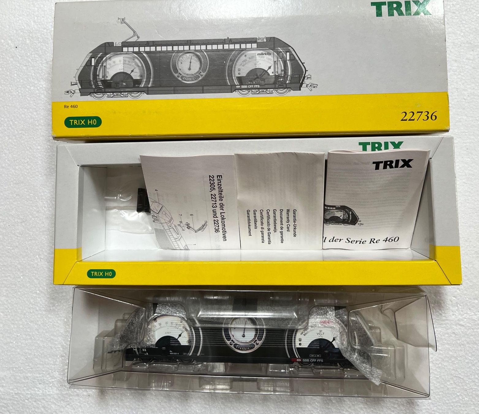 Trix Modellini di ferrovie: TRIX SBB 22736 – Usato da Rebstein venduto da keeljohnpirat