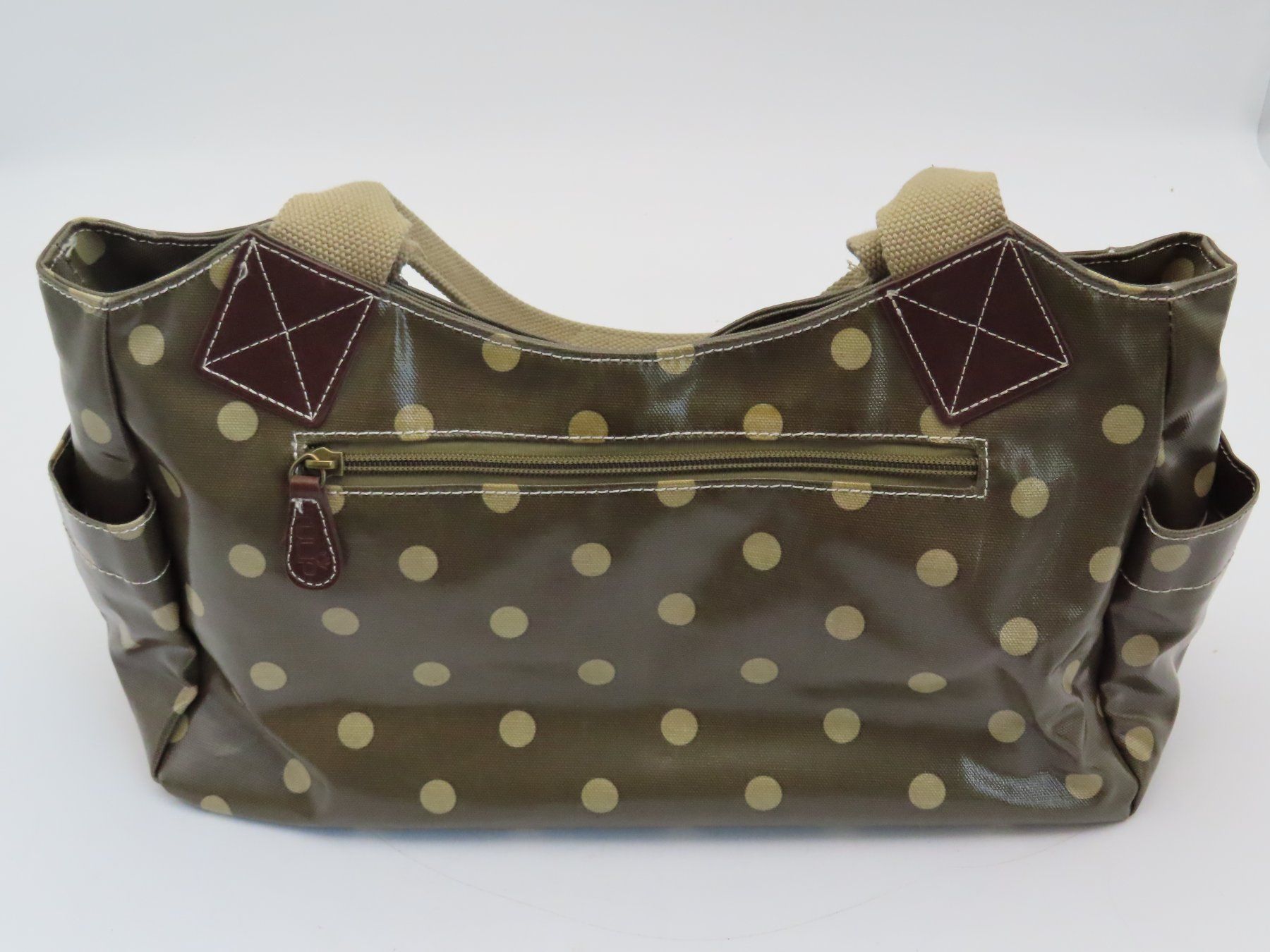 Tulip Borse da donna: Gepunktete Tulip-Handtasche – Usato da Reinach BL venduto da WBZ-Flohmarkt 1