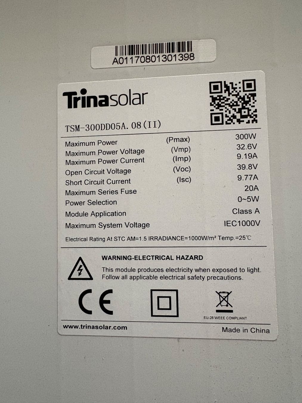 Solargeräte und Solarprodukte: Solarpanel 2Stk. Trinasolar 300W – Neu (gemäss Beschreibung) aus Kiental von esch01 4