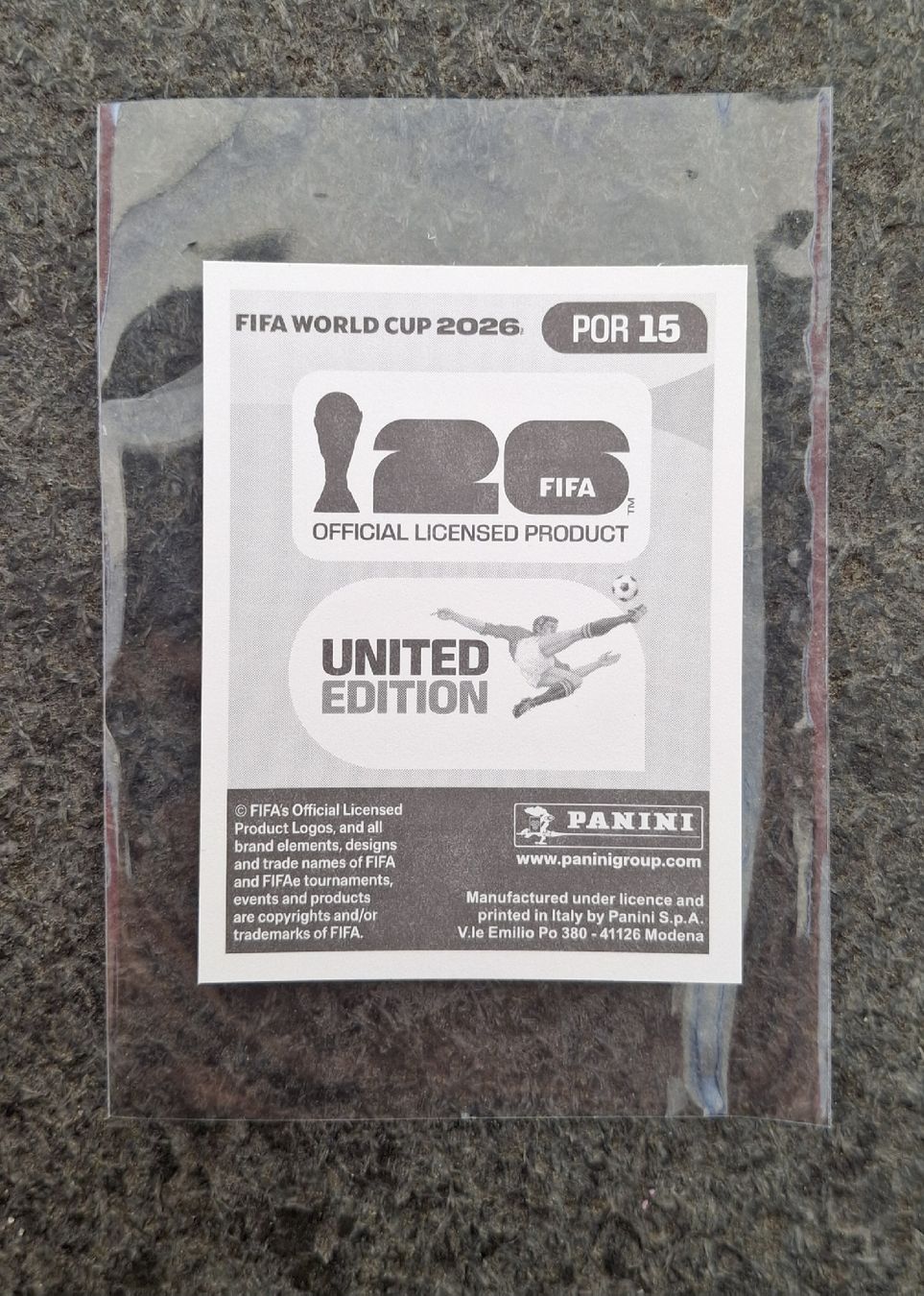 Panini Carte collezionabili: Cristiano Ronaldo Panini – Nuovo (secondo la descrizione) da Etziken venduto da Campas 1