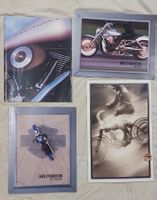 Harley Davidson brochure de vente, lot de 4