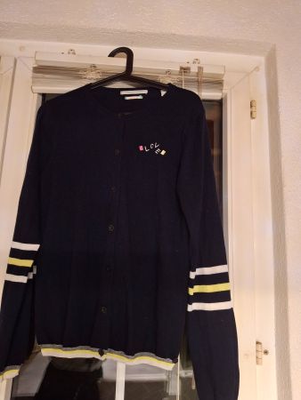 Jaquette - cardigan taille L marque Maison Scotch 59% coton
