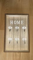 Porte-clés mural en bois "HOME" - Rangement pratique!