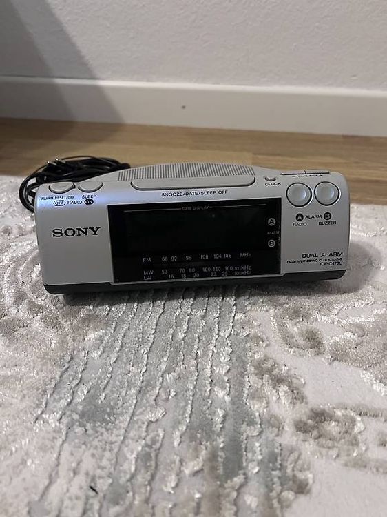 Radiowecker Sony ICF-C470L | Kaufen auf Ricardo