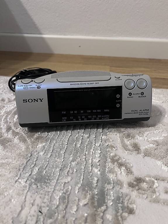 Radio: Radiowecker Sony ICF-C470L – Usato da Spreitenbach venduto da env_tk78