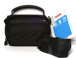 HAMA Kameratasche 80 "Hardcase Arrow", Schwarz (115756)