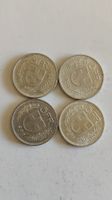 4x 5 Franken 1966, Silbermünzen Schweiz, (2WA6-21)