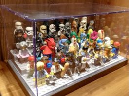 Lego Figurenbox Minifiguren Vitrine