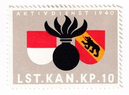 Soldaten Briefmarke