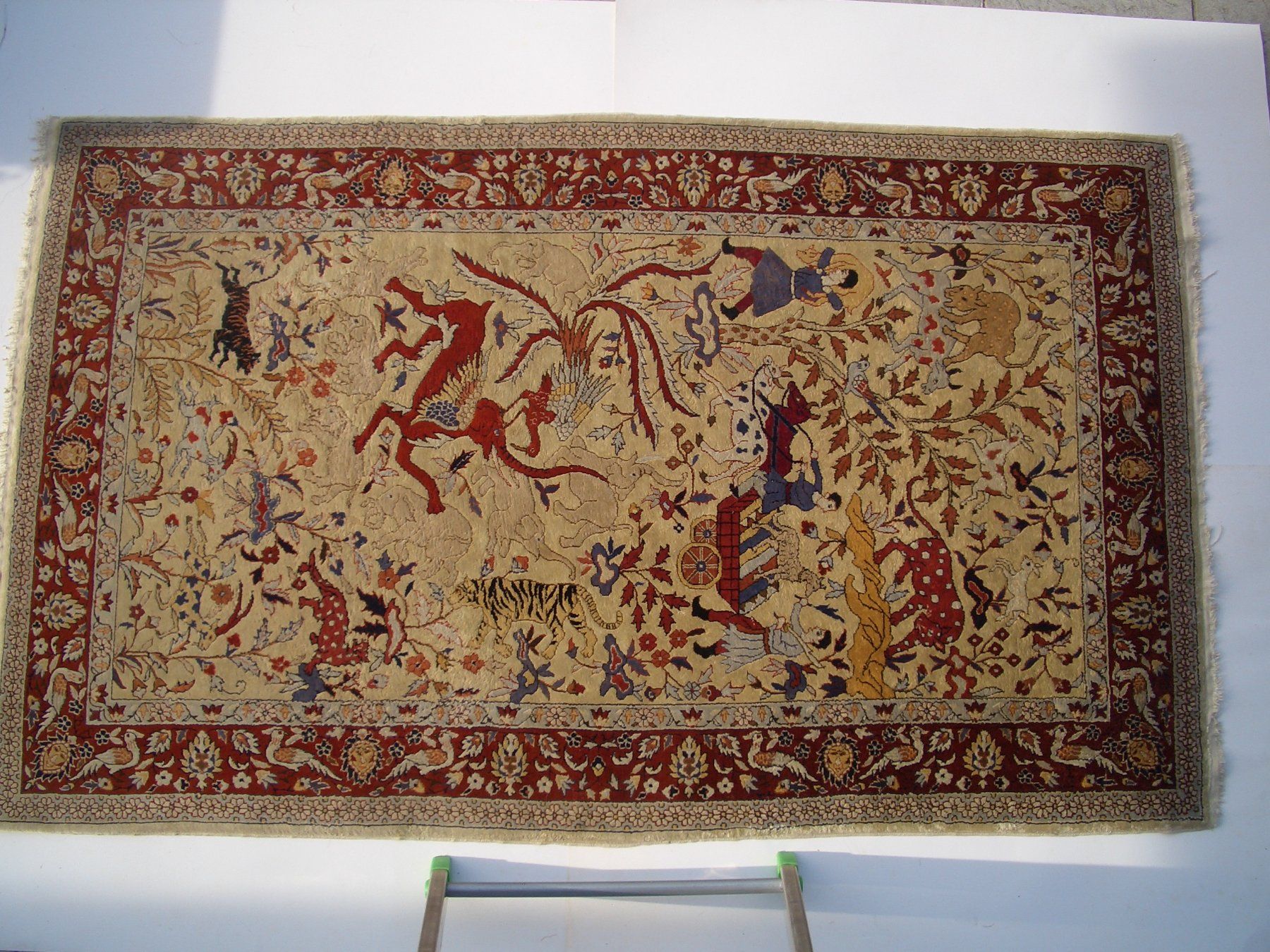 Tapis: Seidenteppich China reiches Sujet – D'occasion à Weggis par Captrednose 1