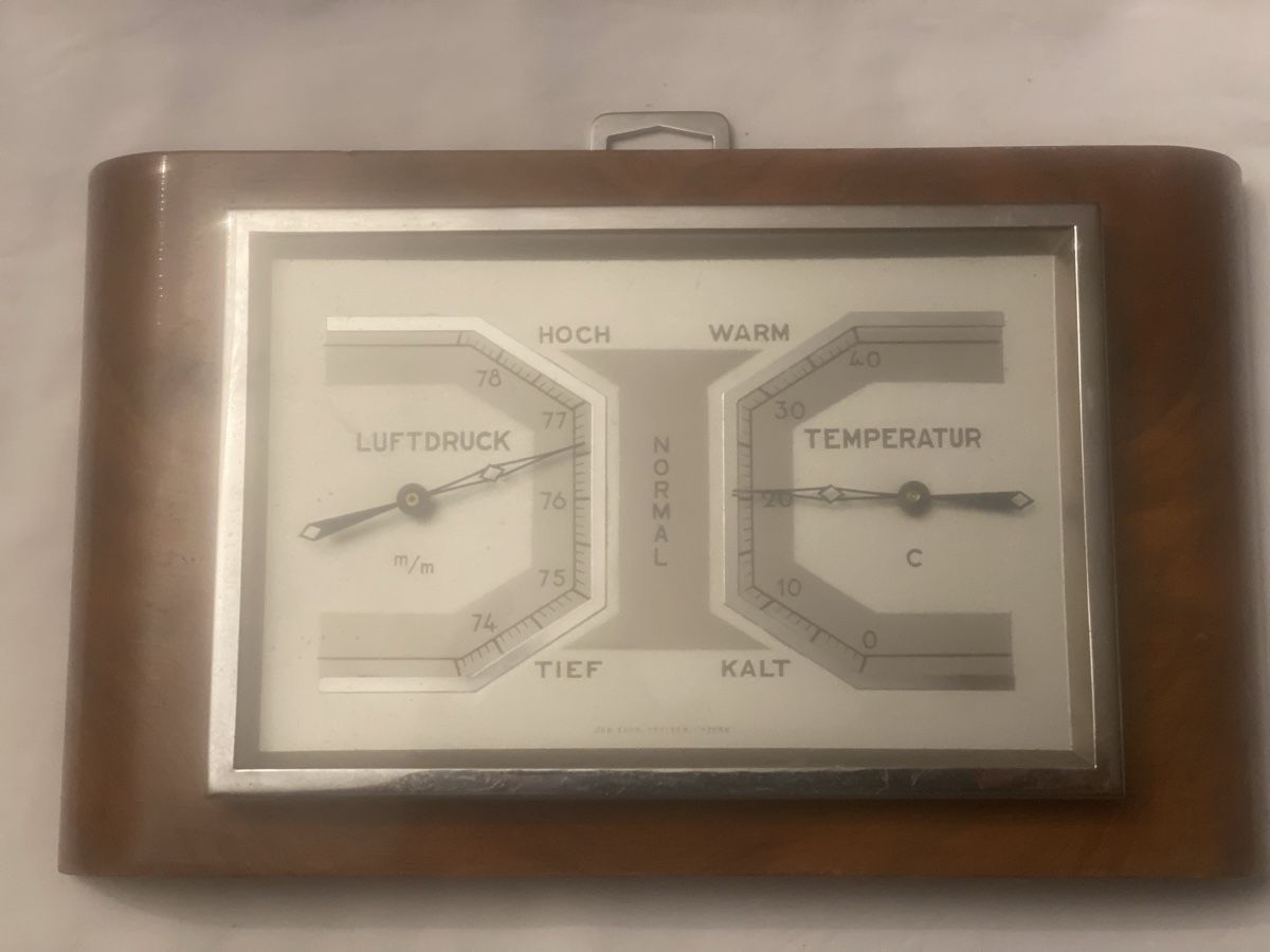 Altro per la casa: Antike Thermometer/Barometer 1930-40 Rarität – Usato da Baden venduto da swiss-alps
