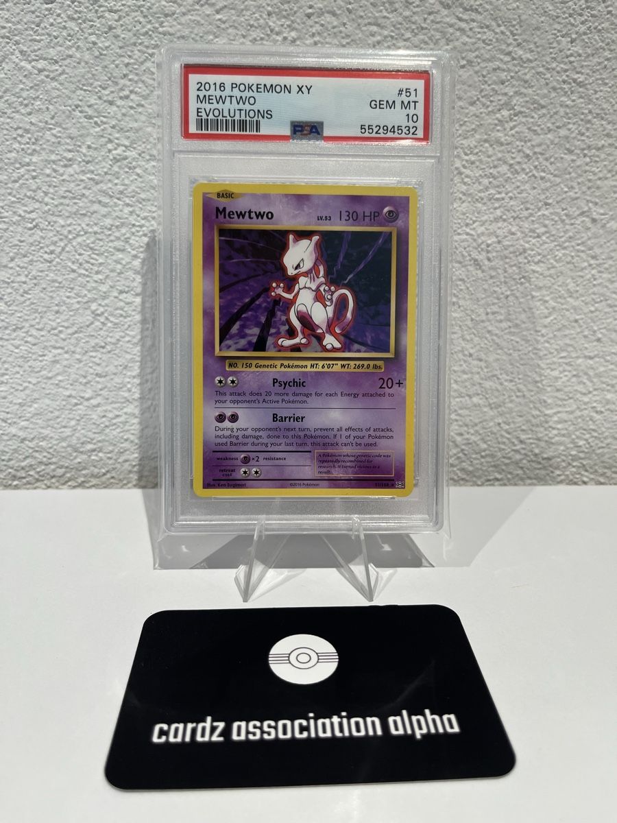 Pokémon Carte collezionabili: Pokemon Karte Mewtwo XY Evolutions 2016 PSA 10  – Usato da Wünnewil venduto da yaenu3