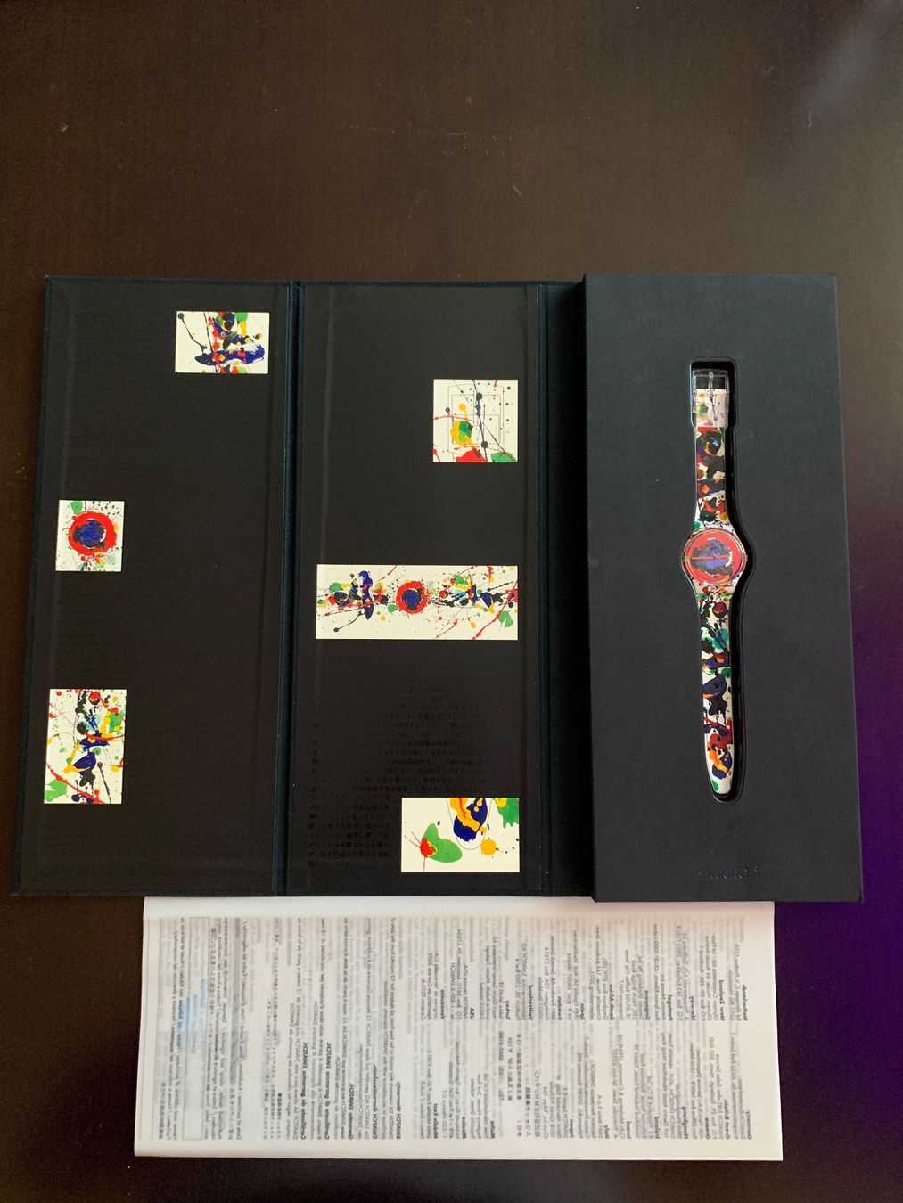 Swatch Orologi: Swatch Sam Francis – Nuovo e nell'imballaggio originale da Neuchatel venduto da RinoICF 1