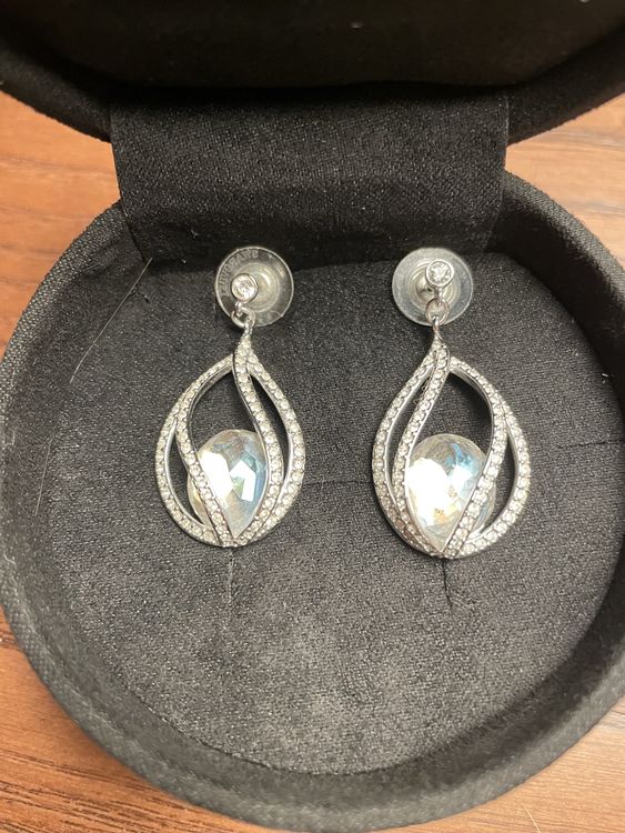 BiBeary Schmuckset Blatt-Blume Design - Elegante Halskette & Ohrringe Für Hochzeiten & Besondere Anlässe