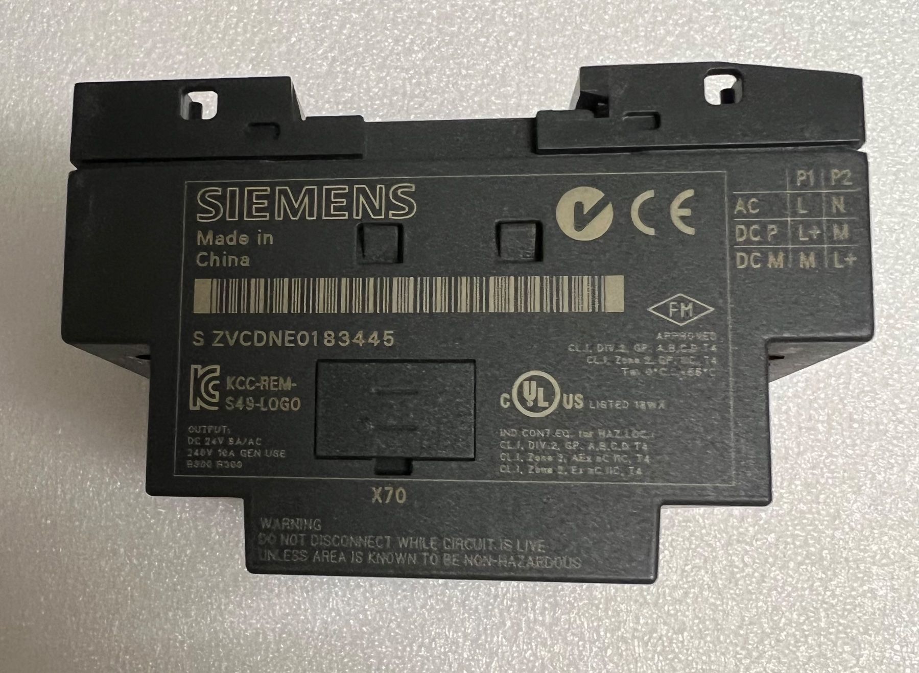 Siemens Componenti elettronici: Siemens LOGO 6 / 24RCE – Usato da Romanshorn venduto da DonRicardoo 1
