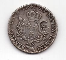 (2418) Bern, Ecu 1784, Bern Gegenstempel