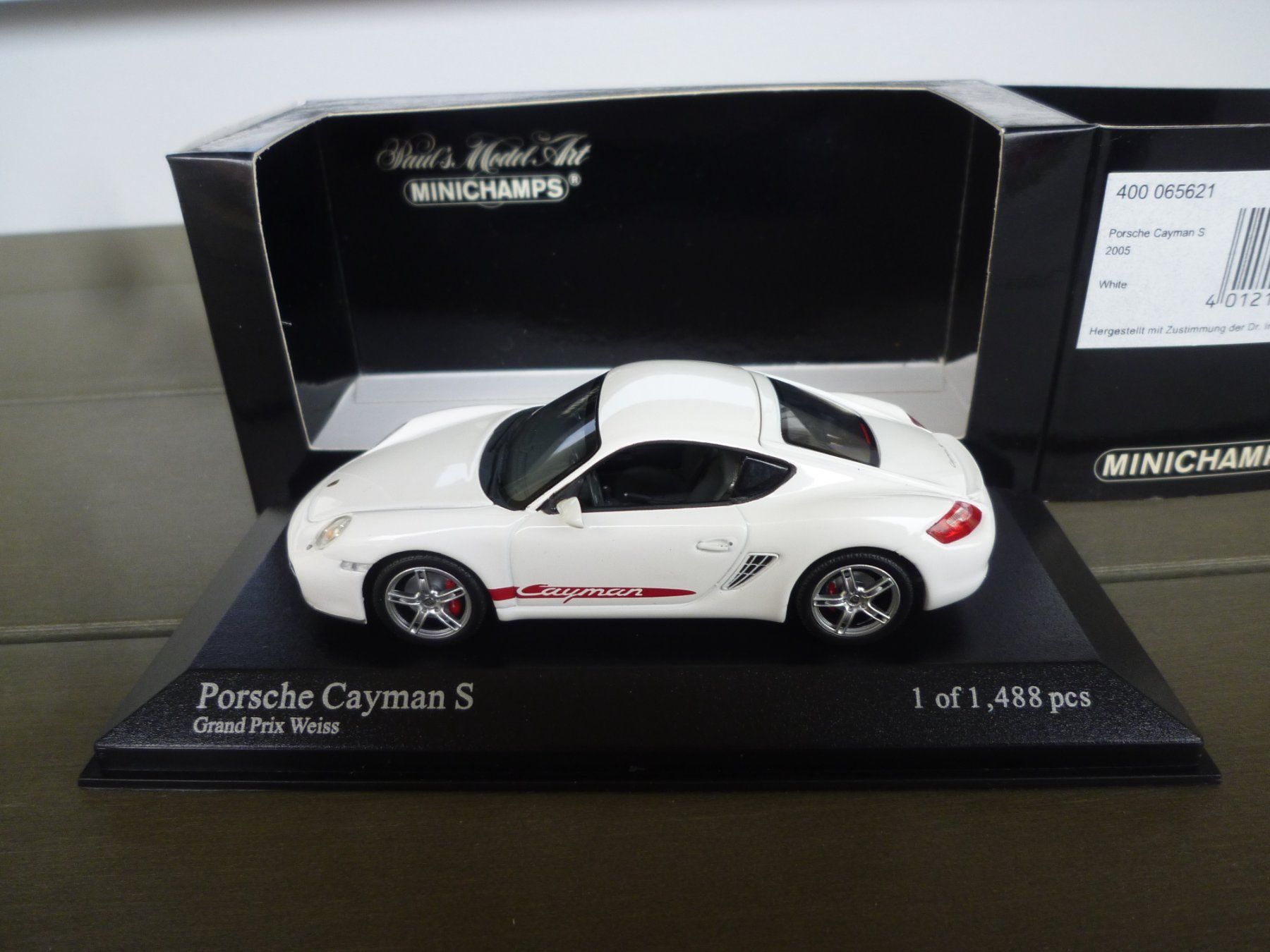Porsche Modellautos: Porsche Cayman S (2005) – Neu und originalverpackt aus Flawil von Imperiosud 1