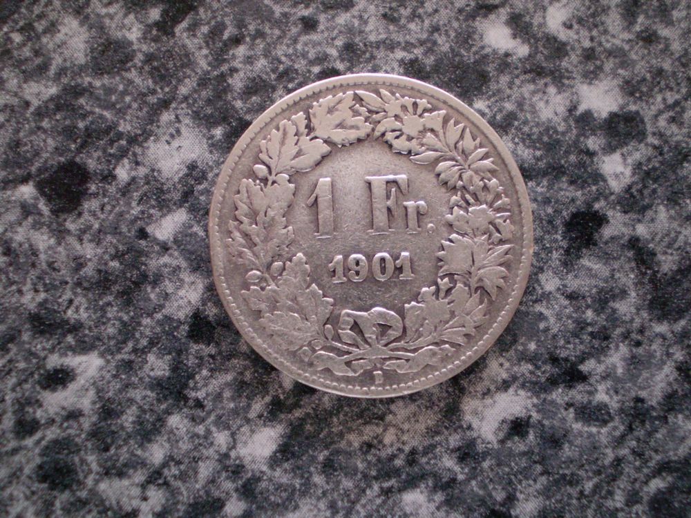 1 Fr.1901 !!! Rar !!! ab 1.- !!! (Gebraucht) in Dierikon für CHF 4 ...