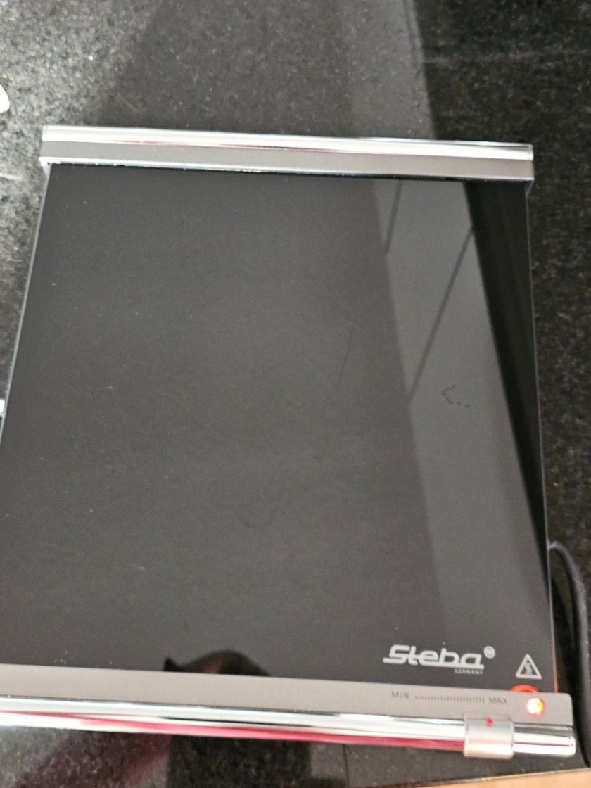 Steba Küchengeräte: Steba WP 1 Design-Warmhalteplatte neu mit Originalverpackung – Gebraucht aus Hinterkappelen von feloidea