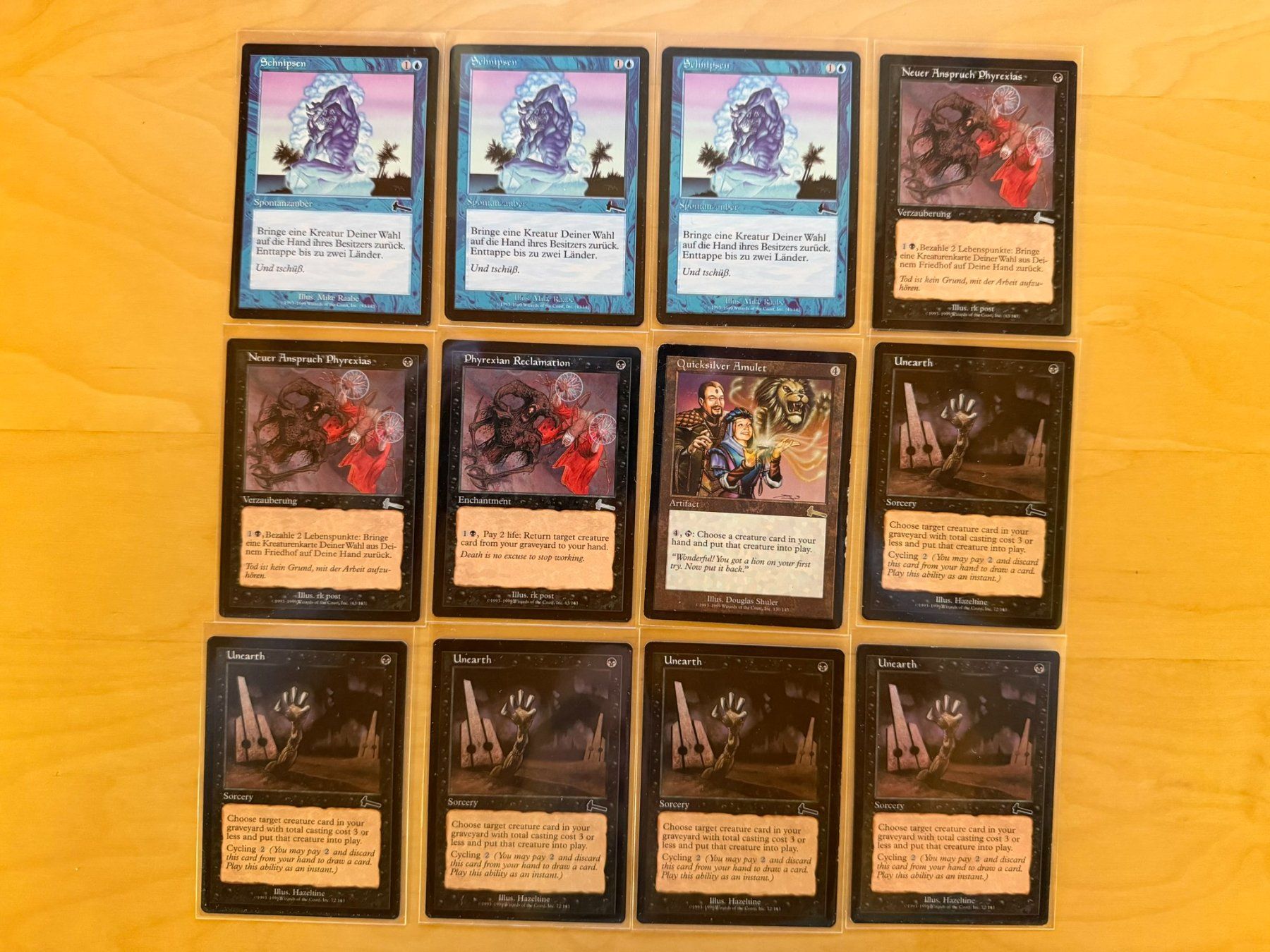 Magic The Gathering Carte collezionabili: Urzas Legacy // Urzas Vermächtnis // Magic // Bulk – Usato da Binz venduto da Tempelritter 1
