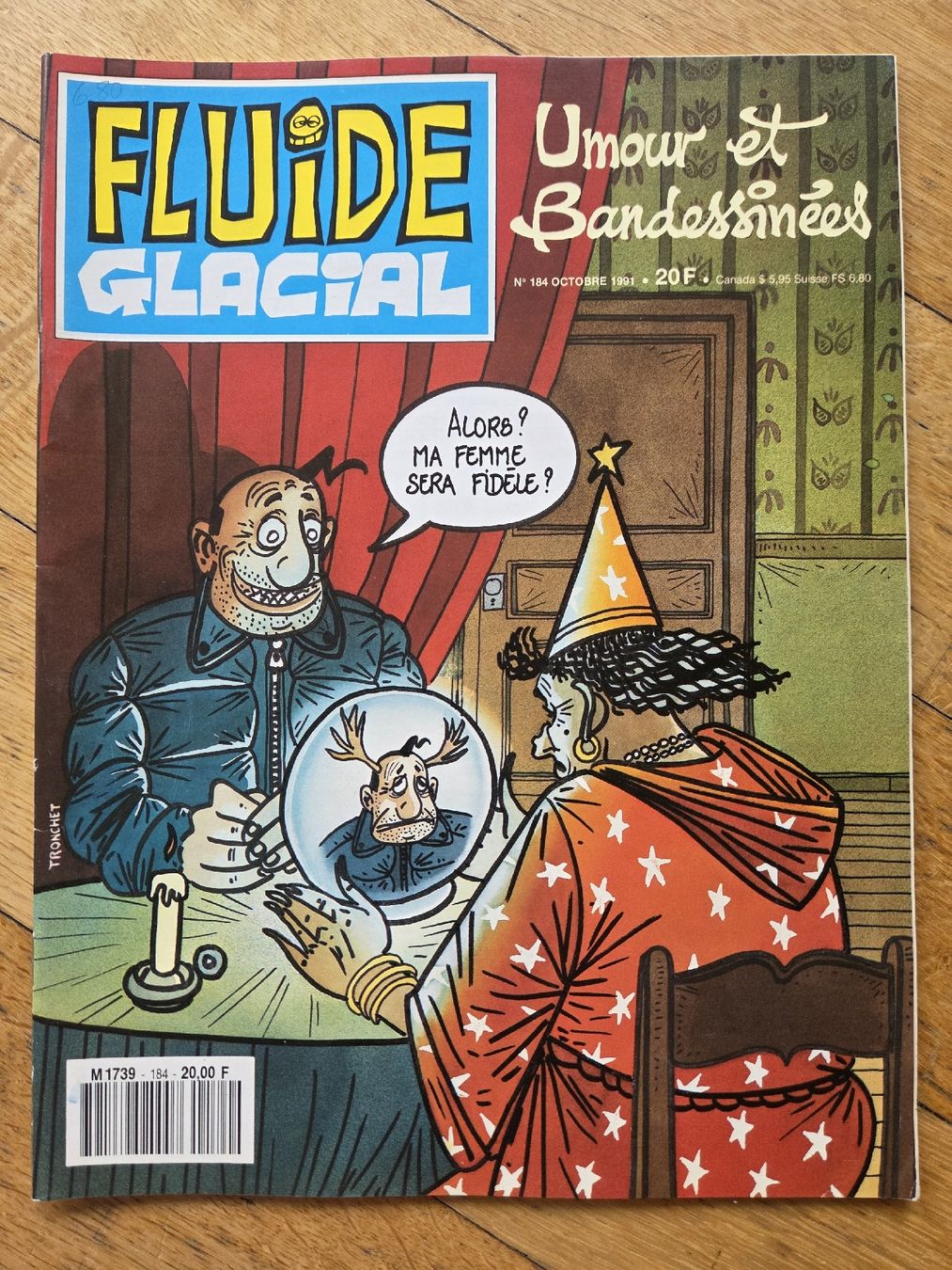 Fumetti: Fluide Glacial N°184 Octobre 1991  – Usato da Territet venduto da Cenh 1