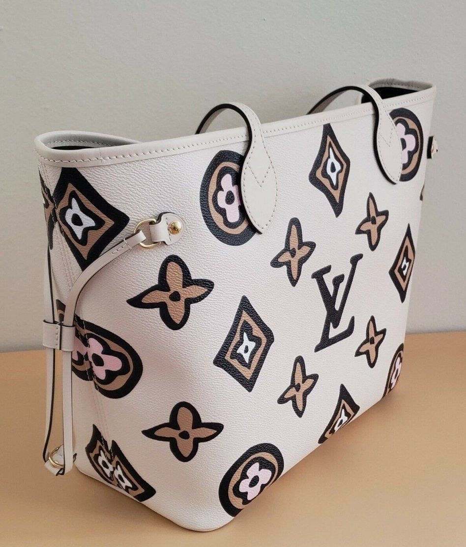 Louis Vuitton Taschen für Damen: ❤️ Louis Vuitton Neverfull MM Wild At Heart Ivory – Neu (gemäss Beschreibung) aus Steinhausen von 2ndLove_Bag 2